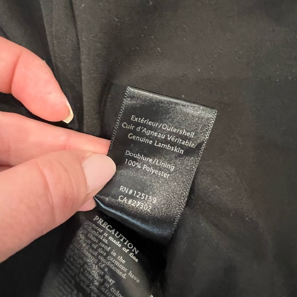 Aritzia Mackage Kenya Genuine Leather Jacket - Picture 10 of 14